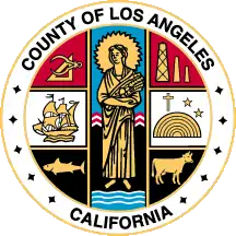 Seal of the County of Los Angeles (1957–2004)