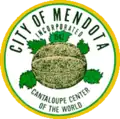 Seal of the City of Mendota (2004–2014)