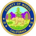 Seal of the County of Modoc