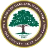 Official seal of Oakland, Maryland