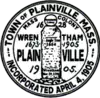 Official seal of Plainville, Massachusetts