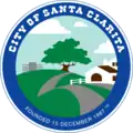 Seal of the City of Santa Clarita (2000–2007)