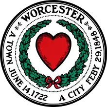 Seal of the City of Worcester