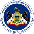 Seal of the inspector general of Pennsylvania