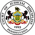 Seal of the Pennsylvania Court of Judicial Discipline