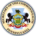 Seal of the secretary of the commonwealth