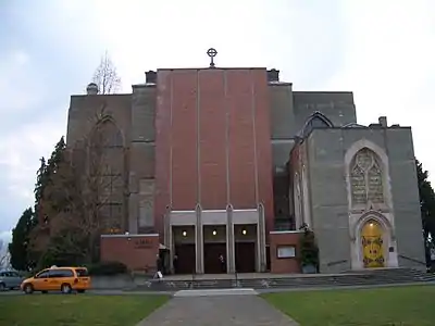 East entrance of the cathedral