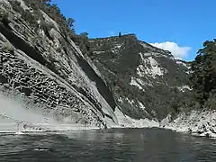 Sedimentary Rock Gorge Mohaka River.