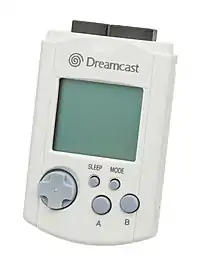 VMU (1998) Created by Sega as a memory card for the Dreamcast