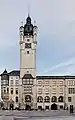 Side view of the Rathaus Dessau