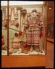 Seminole patchwork, Museum of the American Indian - Heye Foundation (MAI), ~1960. Photographer: Carmelo Guadagno (Jimmy Guadagno)