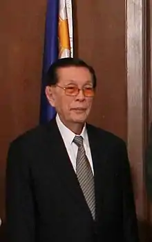 Senate President Juan Ponce Enrile