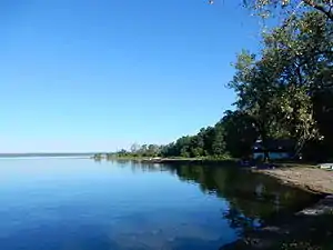 Seneca Lake in Dresden.