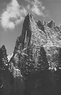 Sentinel Rock in Yosemite Valley