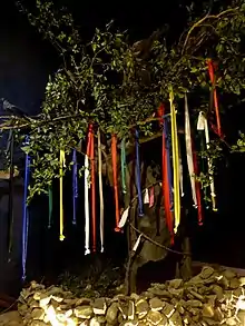 A recreated Seonangdang on display at the Lotte World Folk Museum in Seoul