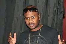 Serani after a concert in Stockholm 2009