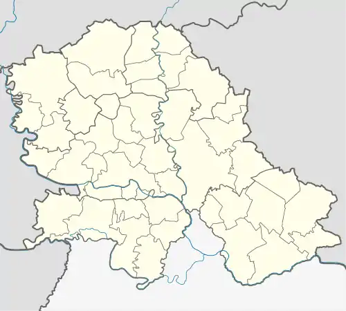 Noćaj is located in Vojvodina