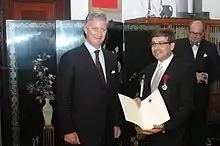 Serge Dumont with OOC award, 2007