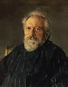 Portrait of Leskov by Valentin Serov, 1894