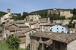 Panorama of Serrapetrona.