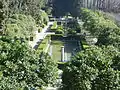 Gardens from Alcázar of Seville.