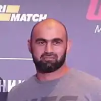 Shamil Abdurakhimov at UFC Fight Night 136