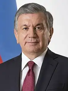 Shavkat Mirziyoyev, President of the Republic of Uzbekistan (Guest)