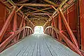 An inside view of the bridge