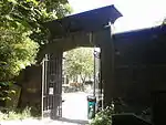 Gateway to General Cemetery with Screen and Flanking Walls