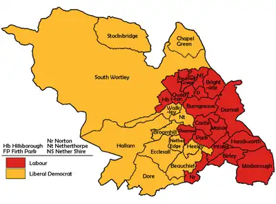 2003 results map