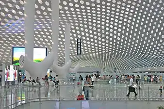 Terminal interior