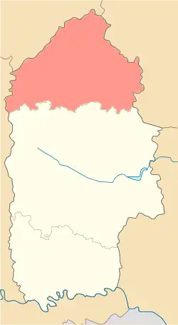 Location of Shepetivka Raion