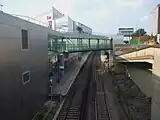 Station looking north from Uxbridge Road