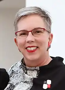 Sherry Marts at the 2018 Disobedience Awards at the MIT Media Lab (44348554450).