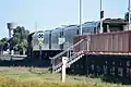 Warrnambool bound service departs Sherwood Park station in April 2016