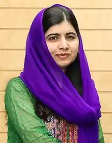 Yousafzai in 2019