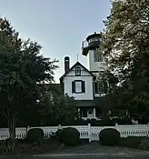 Relocated home on Burton Street in Shipcarpenter Square