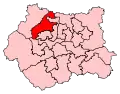 A large constituency in the south of the county.