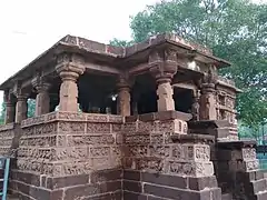 Entrance to the temple