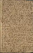 Account of illness in camps and hospital by Shreve, August 4, 1777