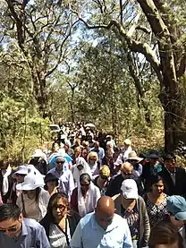 Procession to Grotto