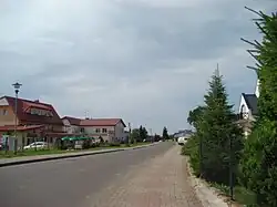 Road through the village