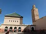 The main northwest courtyard of the complex