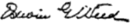 Edwin Gardner Weed's signature