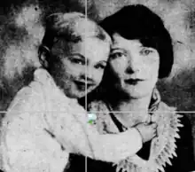 Signe Paterson Gervers with her son James