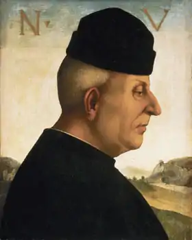 Portrait of Nicclo Vitelli by Luca Signorelli 1492-1496