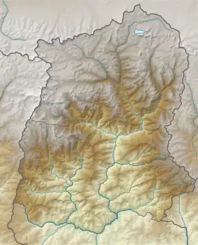 Location of Lhamo Lake