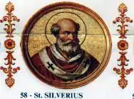 Pope Silverius.