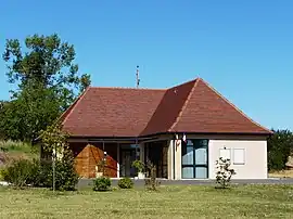 The town hall in Simeyrols