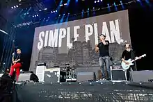 Simple Plan performing at Rock'n'Heim on 23 August 2015